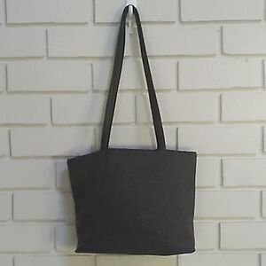 Modern Elements Gray Wool Feel Shoulder Bag.
